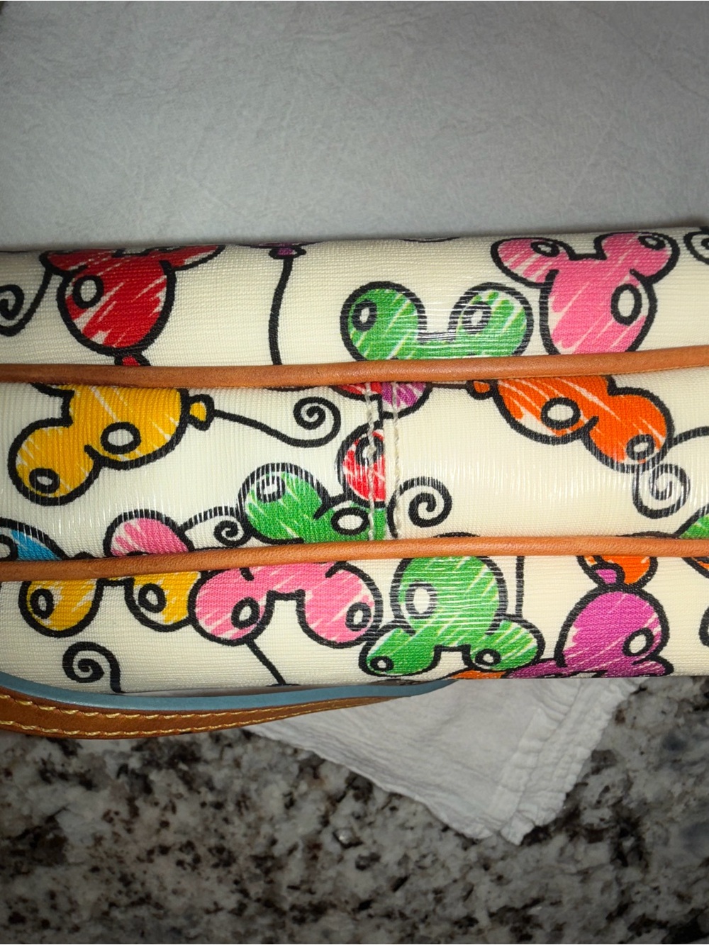 Dooney & Bourke Multicolor Balloons Coated Canvas shoulder bag - Picture 8 of 16